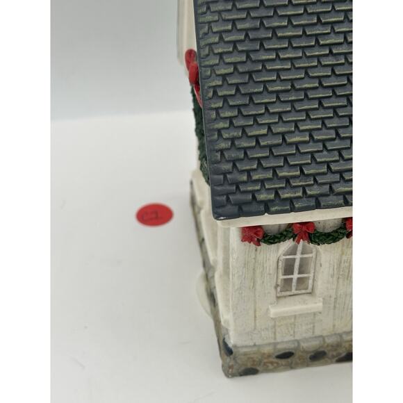 Santa’s Workbench Collection 2002 Country Church Lighted Christmas Village - Picture 6 of 12